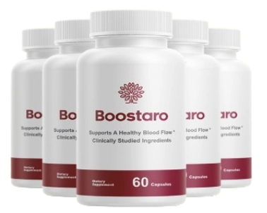 Six bottles of Boostaro supplement